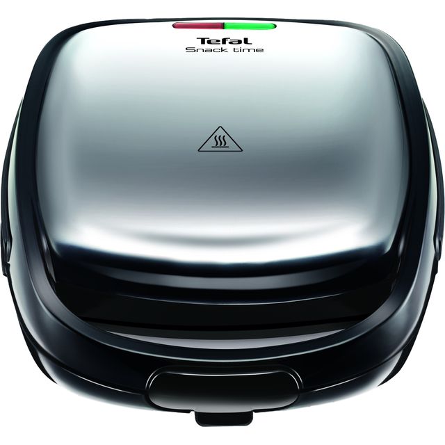 Tefal Snack Collection SW343D40 Waffle Maker - Stainless Steel / Black