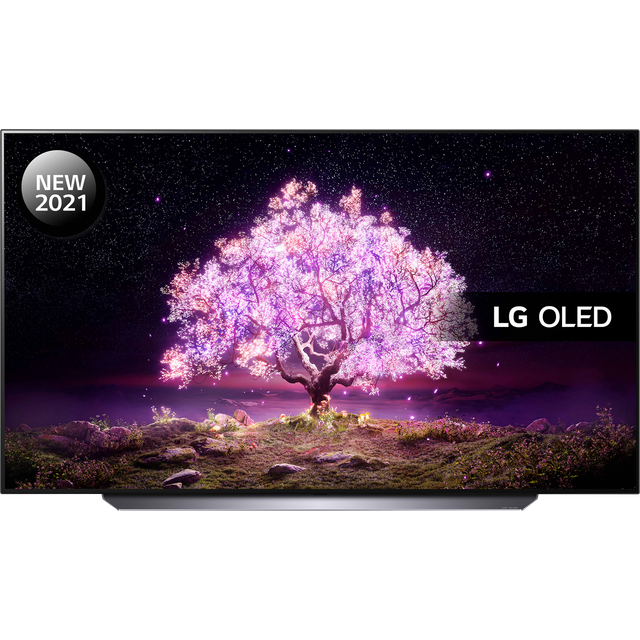 LG OLED77C14LB 77" Smart 4K Ultra HD OLED TV - Black - OLED77C14LB - 1