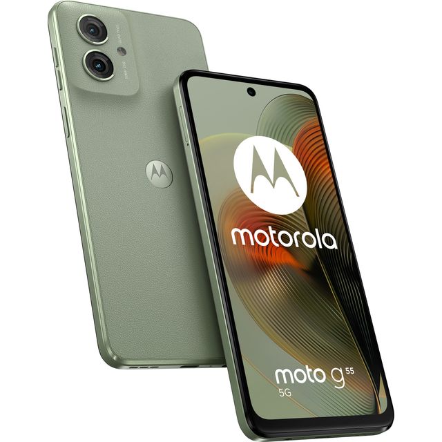 Motorola Moto G55 5G 256GB Smartphone in Smoky Green