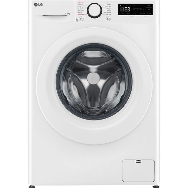 LG TurboWash™ FWY385WWLN1 8Kg / 5Kg Washer Dryer - White - FWY385WWLN1_WH - 1
