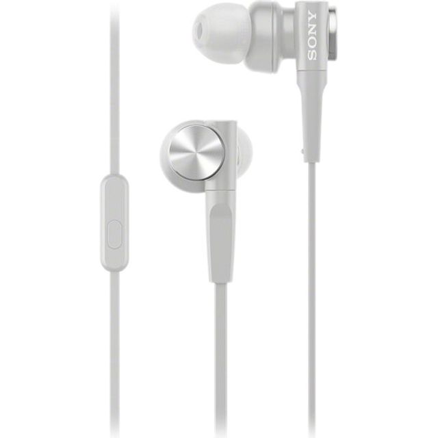 Sony Extra Bass MDRXB55AP In-Ear Headphones - White