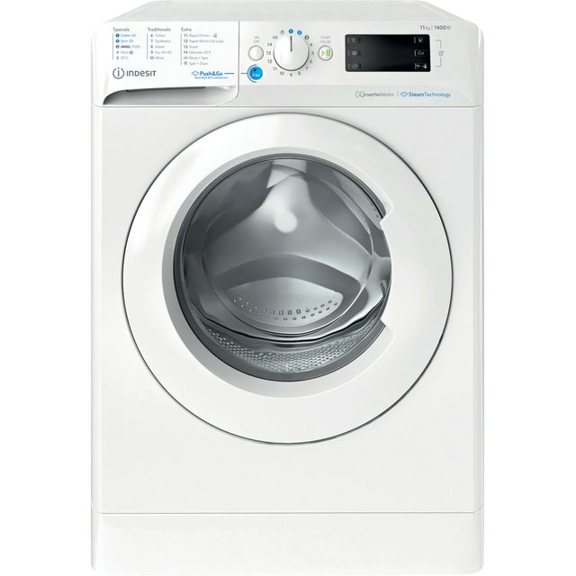 Indesit Innex BWE 111496X WV UK 11Kg Washing Machine - White - BWE 111496X WV UK_WH - 1