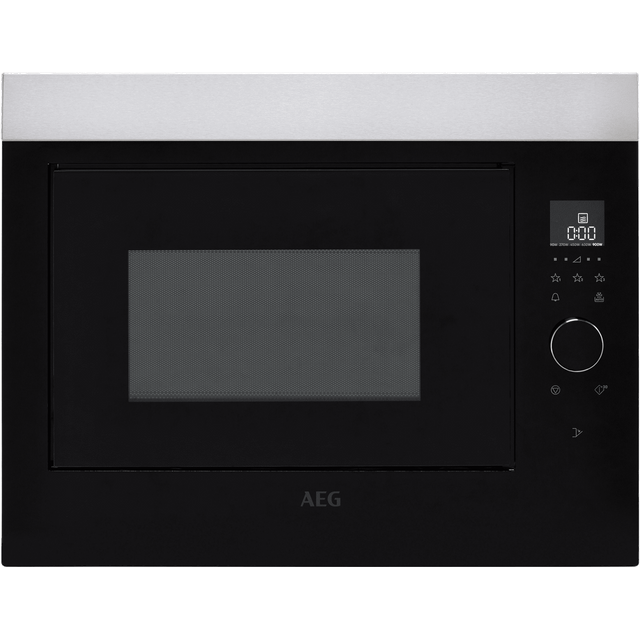 AEG 8000 Series MBE2658SEM 46cm High, Built In Microwave - Stainless Steel