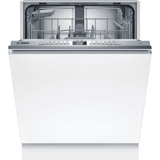 Bosch Series 4 SMV4HTX00G Wifi Connected Fully Integrated Standard Dishwasher - Stainless Steel Control Panel - D Rated