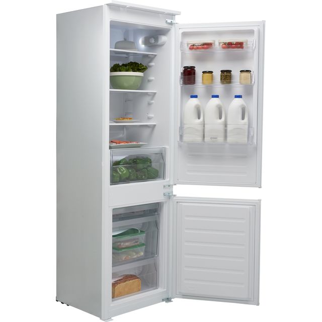 Indesit IB7030A1D.UK1 Integrated 70/30 Fridge Freezer with Sliding Door Fixing Kit - White - F Rated - IB7030A1D.UK1_WH - 1
