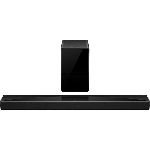 TCL Q Class Q75HK 5.1.2 Soundbar with Wireless Subwoofer - Black