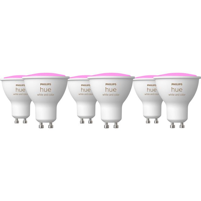 Philips Hue Ambiance White & Colour GU10 6 Pack