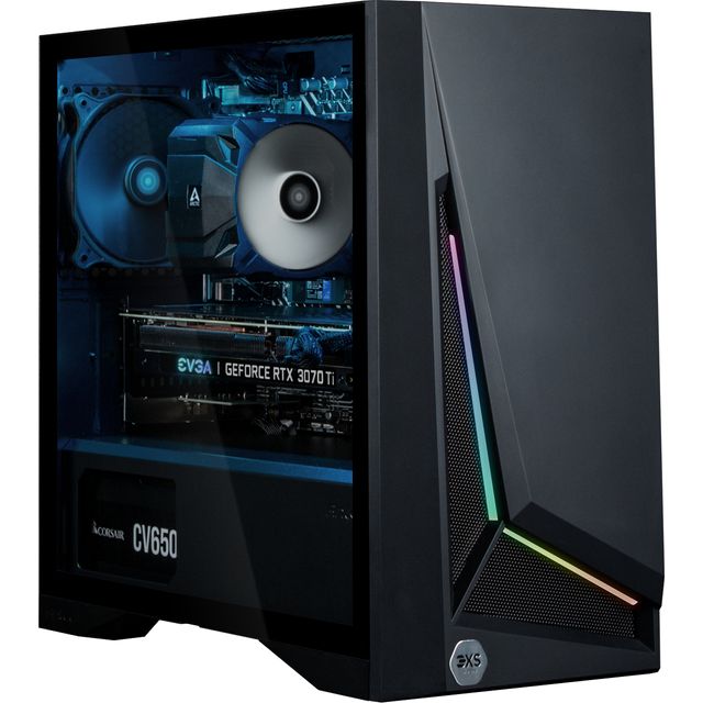 3XS Core 3070Ti Gaming Tower - 1TB SSD - Black