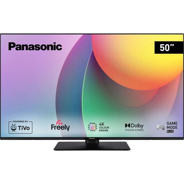 Panasonic TB-50W60AEY 50" Smart 4K Ultra HD TV - Black - TB-50W60AEY - 1