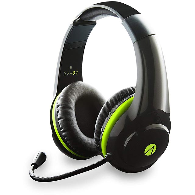 Stealth SX-01 Gaming Headset - Black / Green 