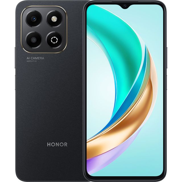 Honor X6b 128GB Smartphone in Midnight Black