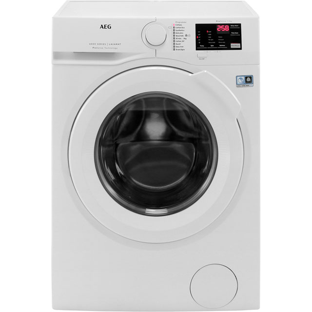 AEG ProSense Technology Free Standing Washing Machine in White