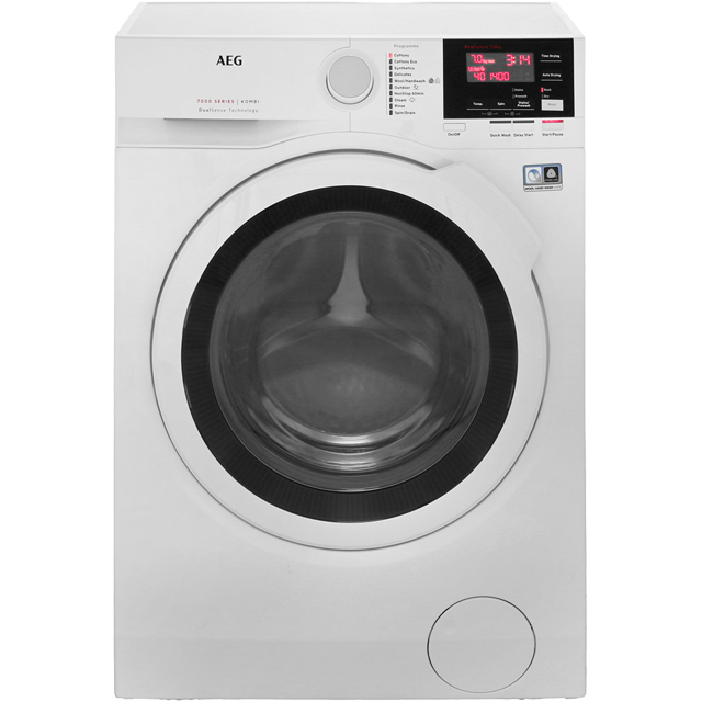 AEG DualSense Technology L7WBG741R 7Kg / 4Kg Washer Dryer with 1350 rpm - White - A Rated
