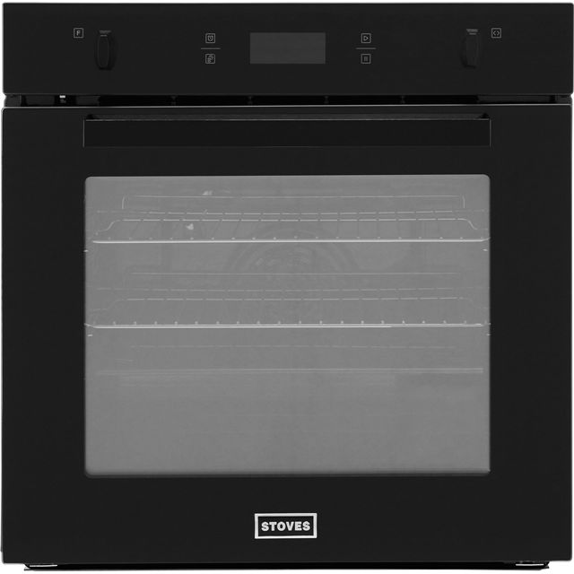 Stoves SEB602PY Built In Electric Single Oven with Pyrolytic Cleaning - Black - A Rated