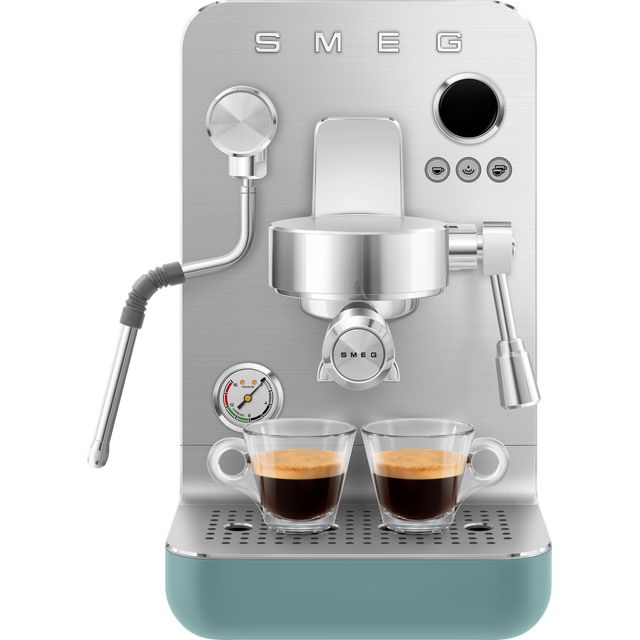 Smeg Mini Pro EMC02EGMUK Espresso Coffee Machine - Emerald Green