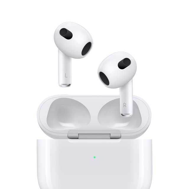 Apple AirPods MME73ZM/A Earbuds Headphones - White - MME73ZM/A - 1