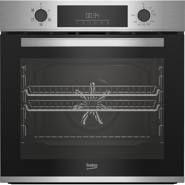 Beko AeroPerfect™ BBRIF22300X Built In Electric Single Oven - Stainless Steel - A Rated