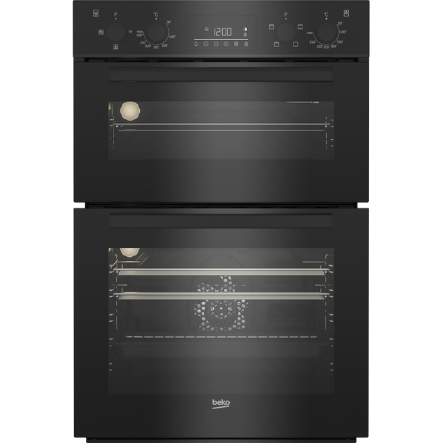 beko bndf22300xd built in double oven