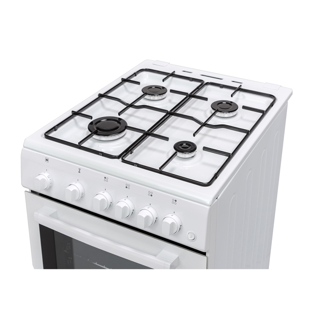 Electra BEF50SGW Gas Cooker - White - BEF50SGW_WH - 4