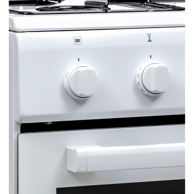 Electra BEF50SGW Gas Cooker - White - BEF50SGW_WH - 5