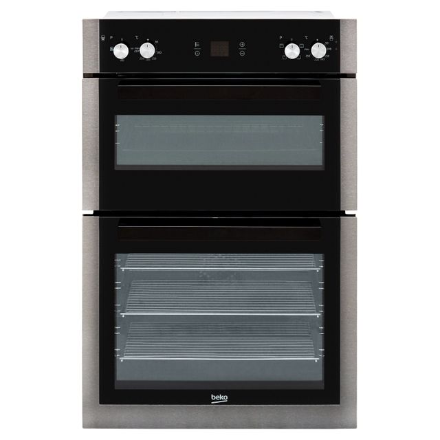 beko bndf22300xd built in double oven