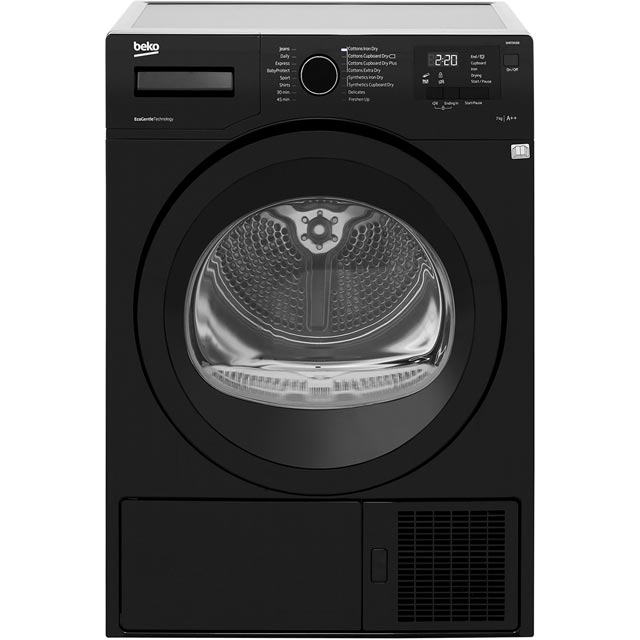 Beko Free Standing Condenser Tumble Dryer in Black
