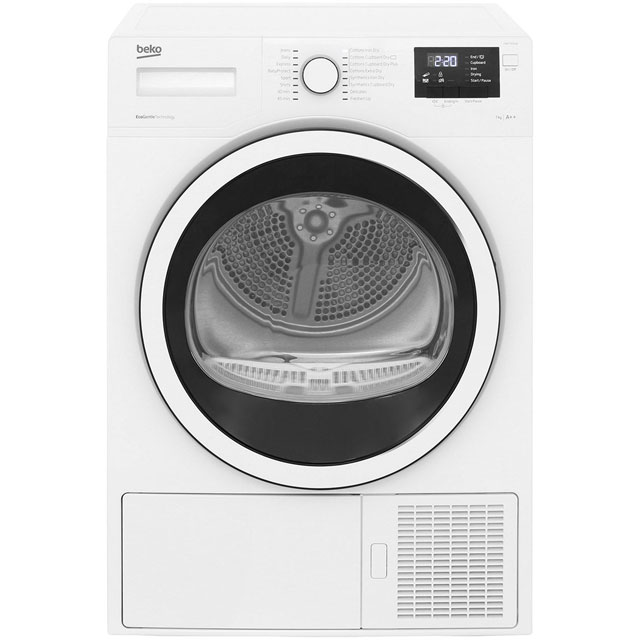 Beko DHR73431W 7Kg Heat Pump Tumble Dryer - White - A++ Rated
