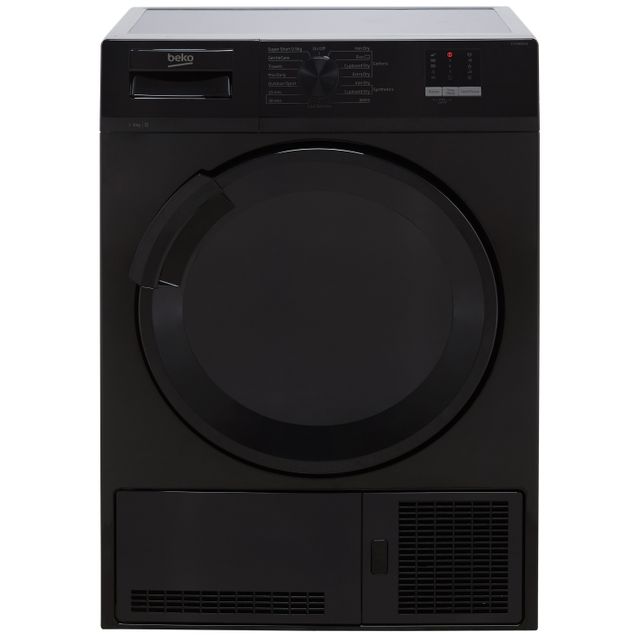 Beko DTLCE80051B Condenser Tumble Dryer - Black - DTLCE80051B_BK - 1