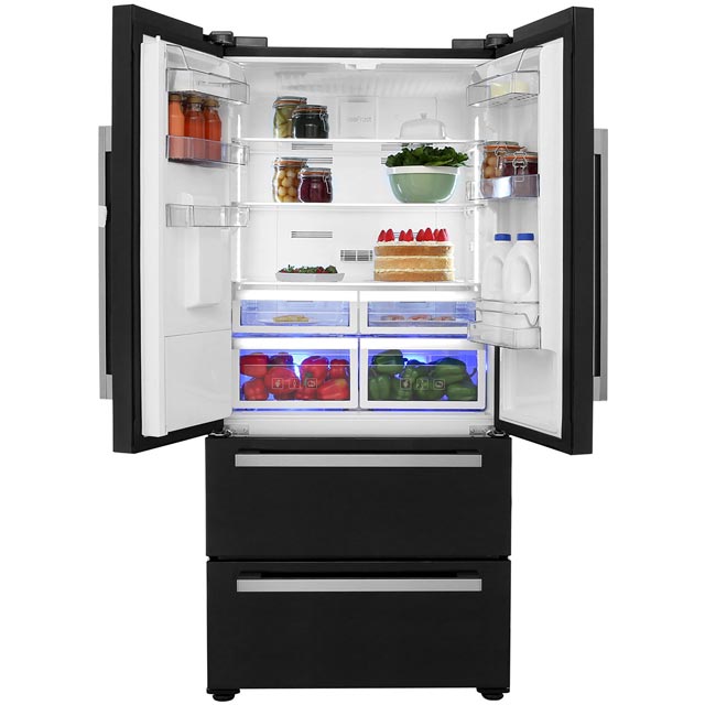 Beko GRNE60520DB Free Standing American Fridge Freezer Reviews