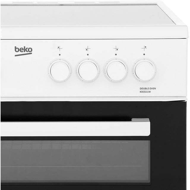 Beko KDC611W Electric Cooker - White - KDC611W_WH - 4