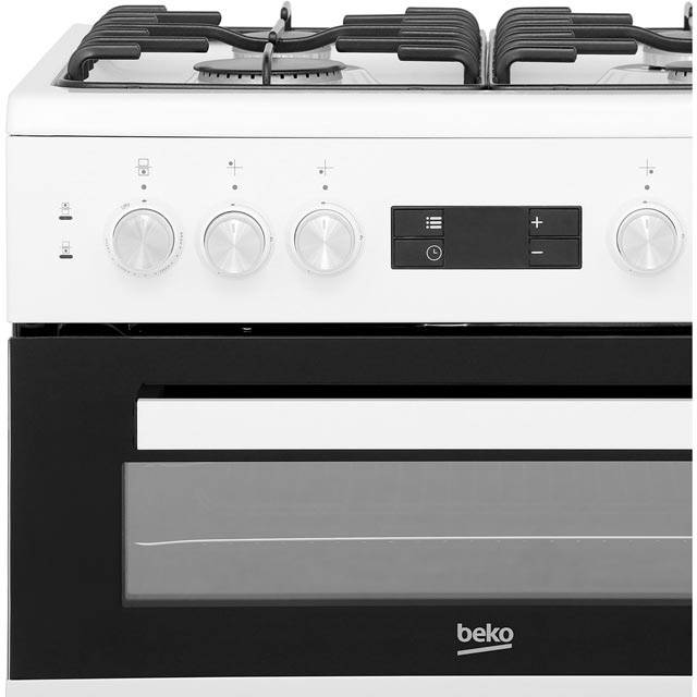 Beko KDDF653W Dual Fuel Cooker - White - KDDF653W_WH - 4