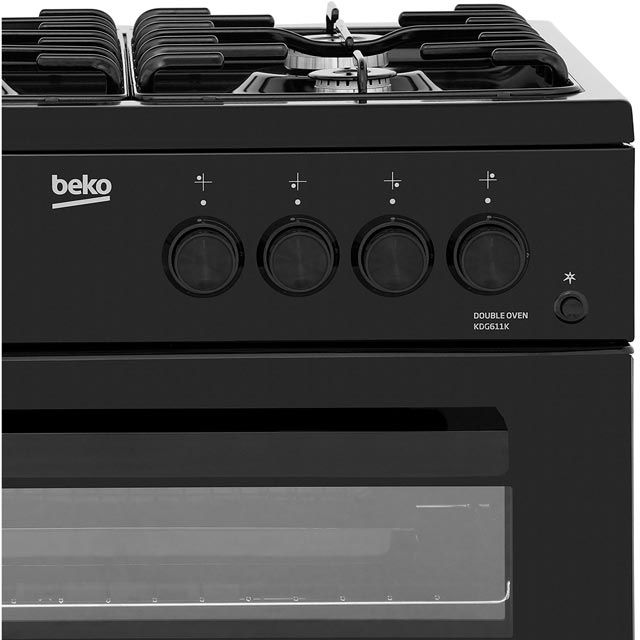 Beko KDG611K Gas Cooker - Black - KDG611K_BK - 5