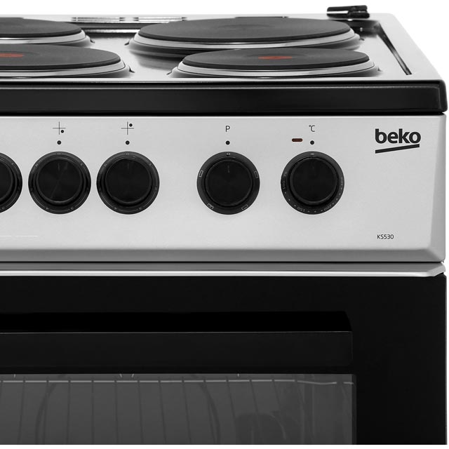 Beko KS530S Electric Cooker - Silver - KS530S_SI - 5