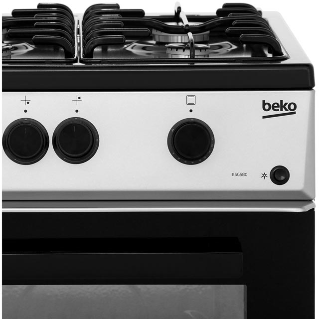 Beko KSG580W Gas Cooker - White - KSG580W_WH - 4