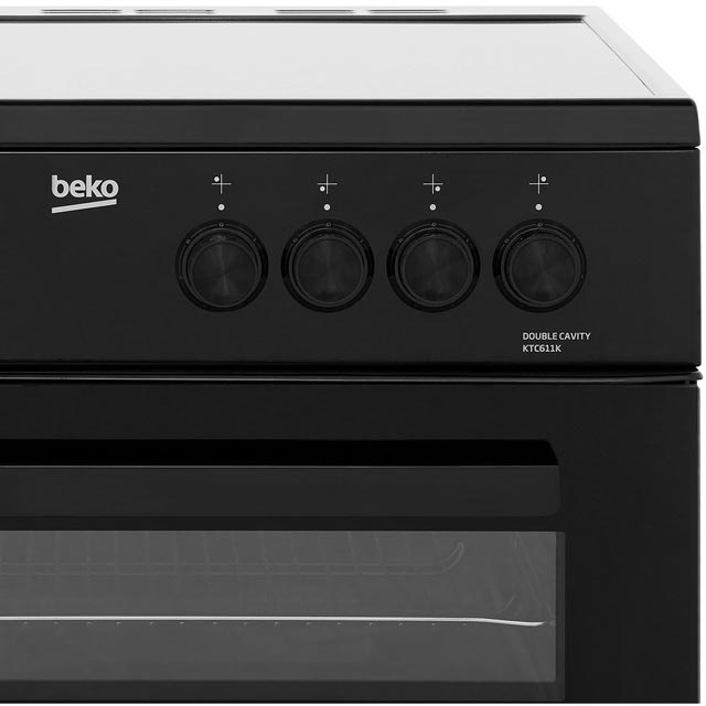 Beko KTC611K Electric Cooker - Black - KTC611K_BK - 5