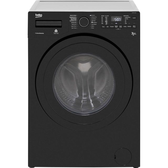Beko WDR7543121B 7Kg / 5Kg Washer Dryer with 1400 rpm - Black - A Rated