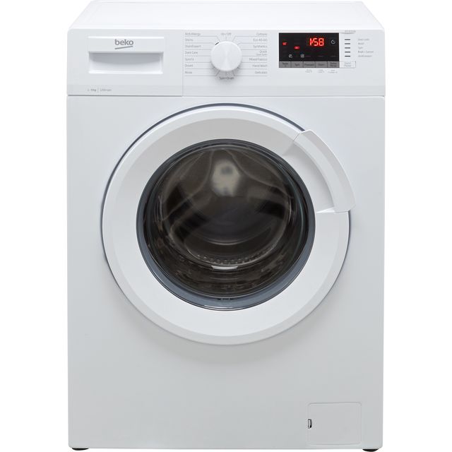 Beko WTL92151W 9Kg Washing Machine with 1200 rpm - White - B Rated