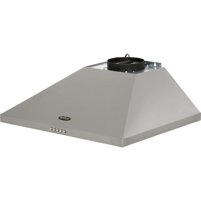 belling cooker hood black