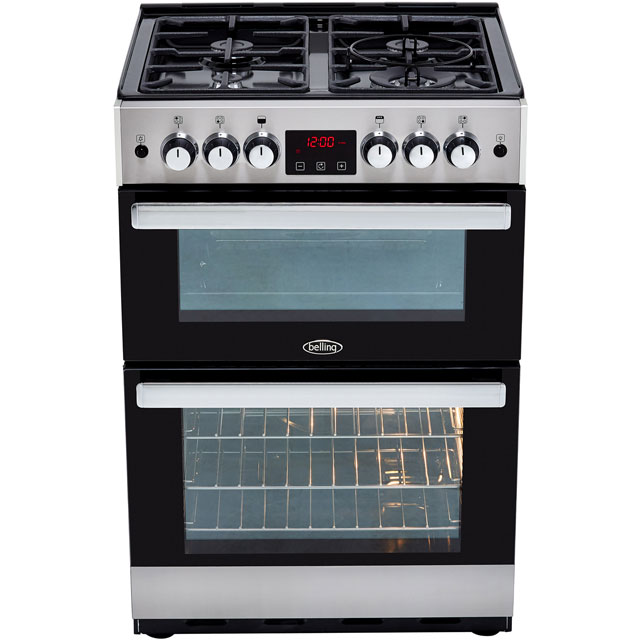Belling Cookcentre 60G Gas Cooker - Stainless Steel - Cookcentre 60G_SS - 4