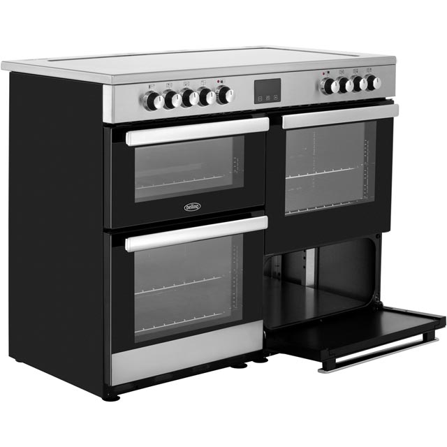 Belling Cookcentre110E 110cm Electric Range Cooker - Stainless Steel - Cookcentre110E_SS - 5