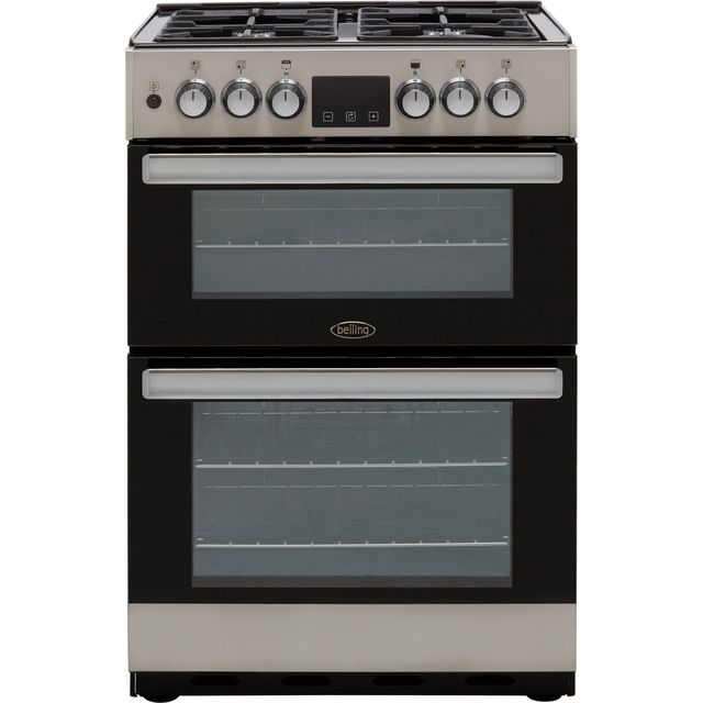 Belling Cookcentre 60DF Dual Fuel Cooker - Stainless Steel - Cookcentre 60DF_SS - 1