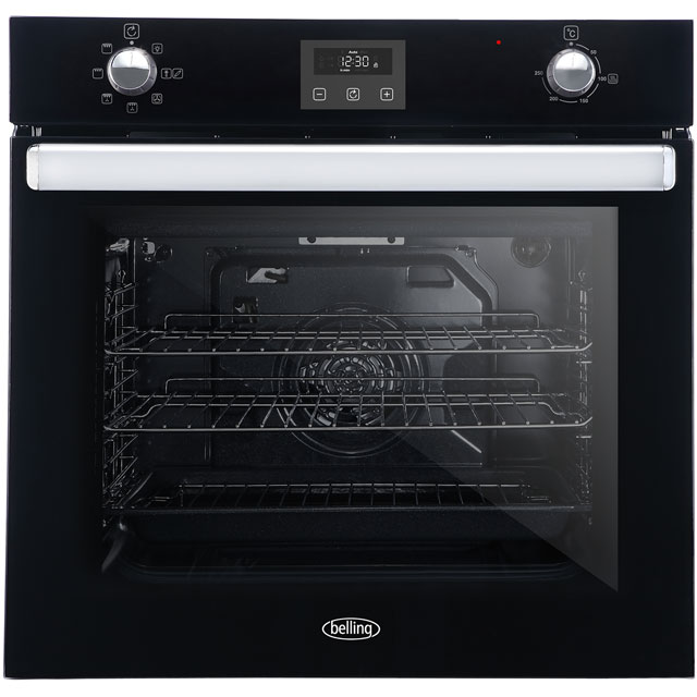 Belling BI602FP Built In Electric Single Oven - Black - BI602FP_BK - 1