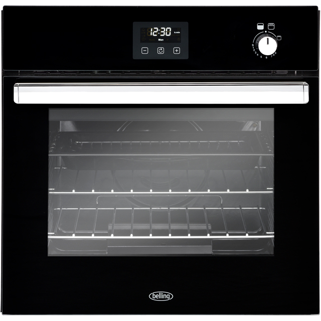 Belling BI602G Built In Gas Single Oven - Black - BI602G_BK - 1