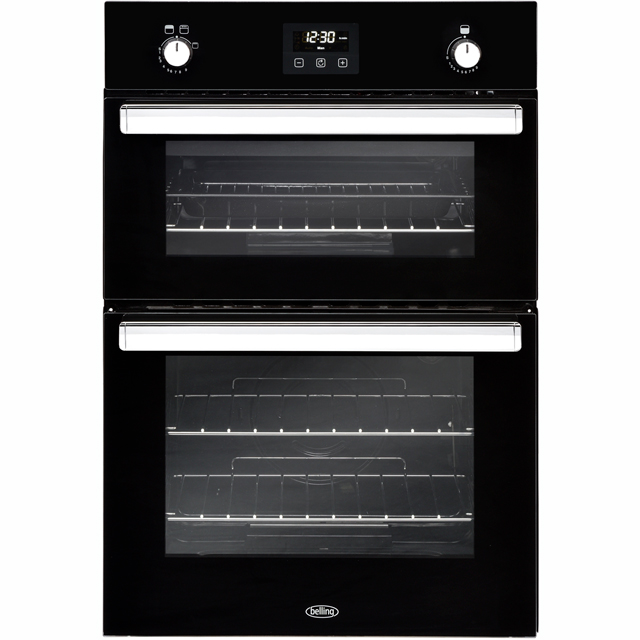 Belling BI902G Built In Double Oven - Black - BI902G_BK - 1