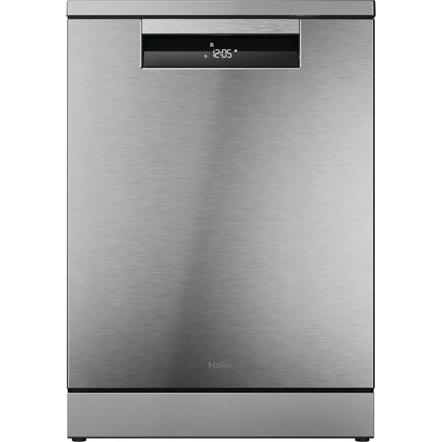 Haier i-Pro Series 3 XF 5CM1X-80 Wifi Connected Standard Dishwasher - Stainless Steel - C Rated