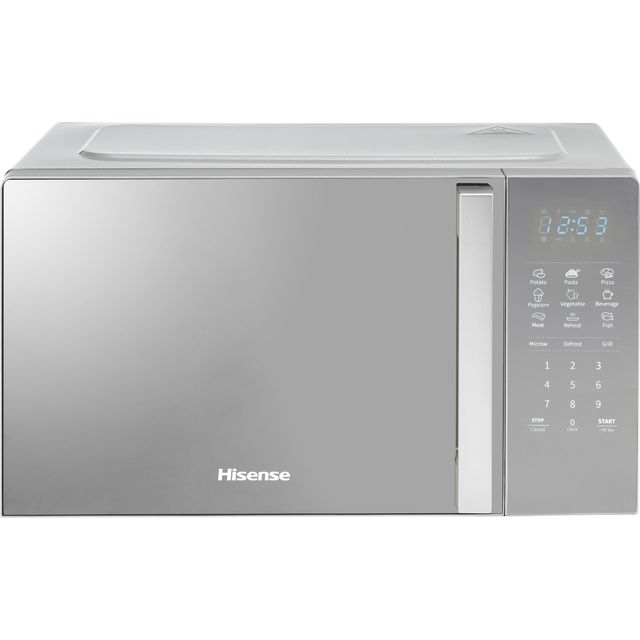 Hisense H20MOMSS4HGUK 20 Litre Combination Microwave Oven - Mirror Silver - H20MOMSS4HGUK_MSI - 1