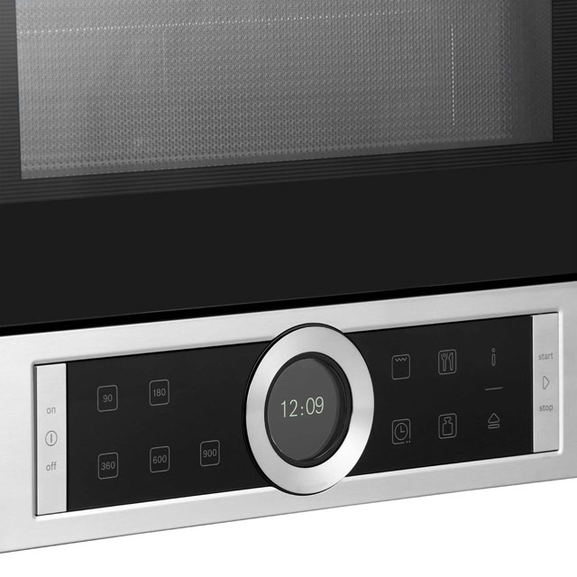 Bosch Series 8 BEL634GS1B Built In Microwave With Grill - Brushed Steel - BEL634GS1B_BS - 5