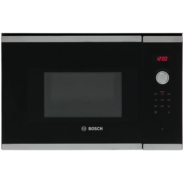 Bosch Serie 8 Microwave Oven BFL634GS1B Integrated Brushed Steel