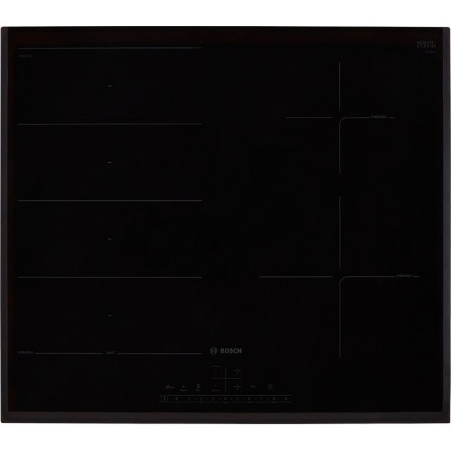 Bosch Series 6 PXE651FC1E Built In Induction Hob - Black - PXE651FC1E_BK - 1