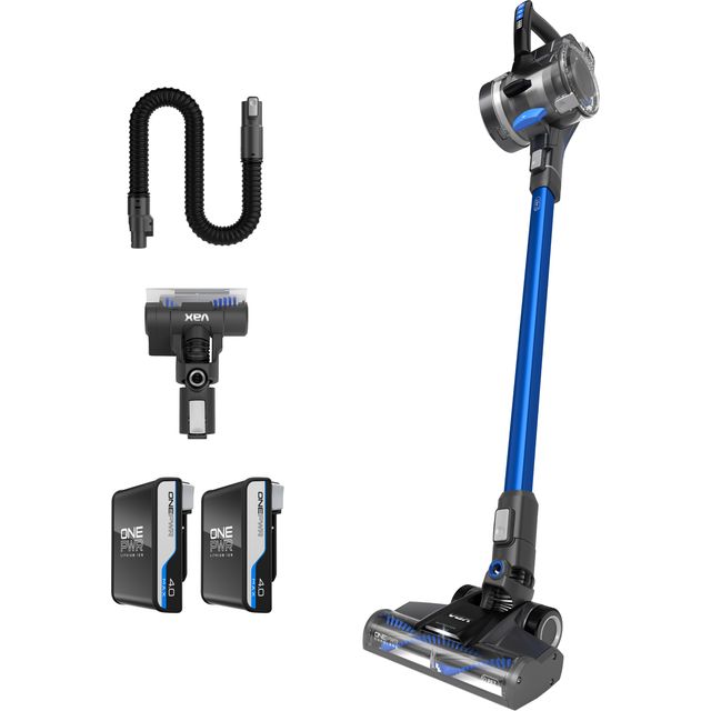 Vax ONEPWR Blade 4 Pet Dual CLSV-B4DP Cordless Vacuum Cleaner with up to 90 Minutes Run Time - Blue / Grey 